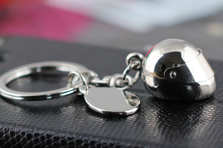 Helmet Keychain