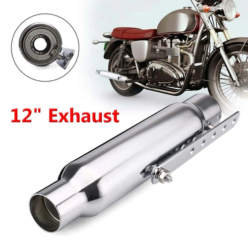 Custom Exhaust ( Bullet, Tube type )