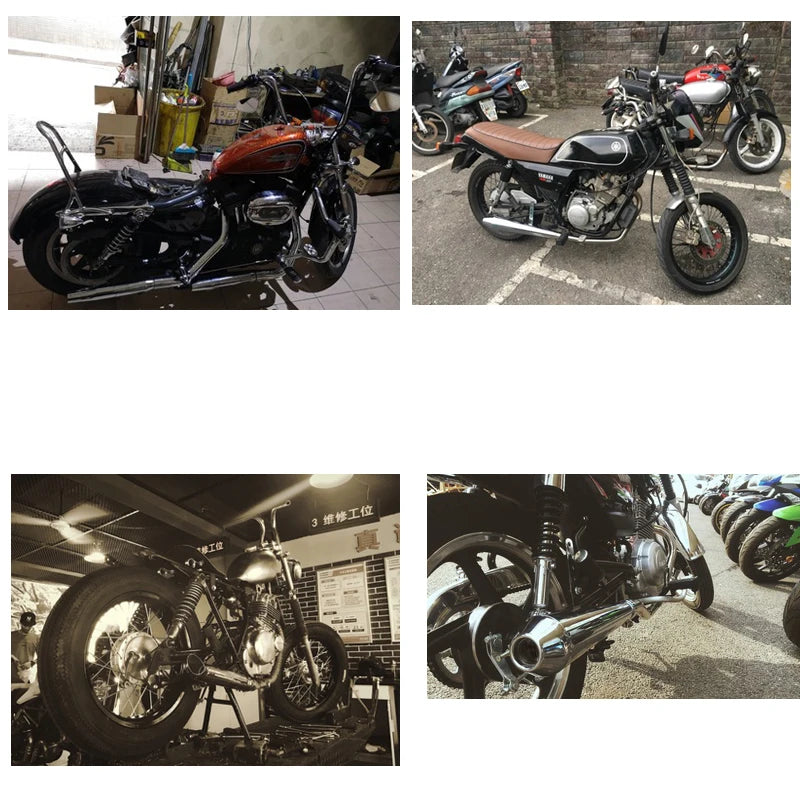 Custom Exhaust ( Bullet, Tube type )