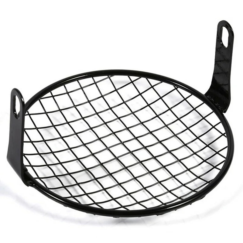 6.5" Universal Headlight Protector Retro Grill Light