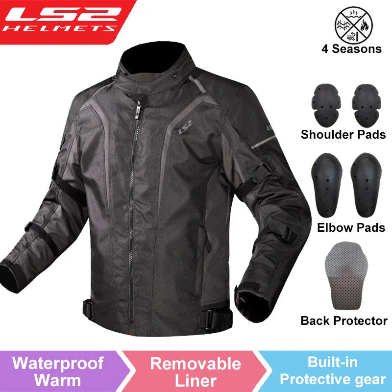 LS2 MJ 145 Riding Jacket 4 seasons