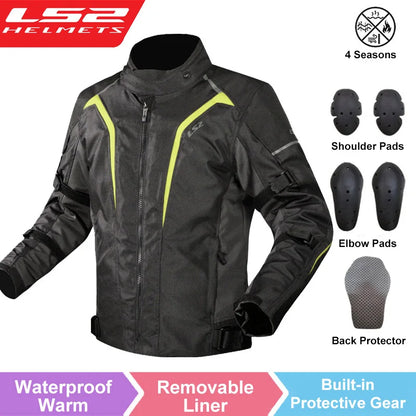 LS2 MJ 145 Riding Jacket 4 seasons