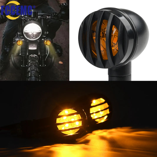 Turn Signal Lights Grill Bullet