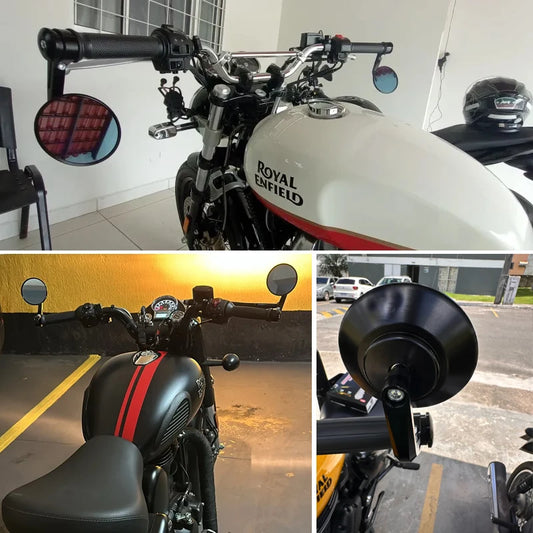 Bar End Side Mirrors