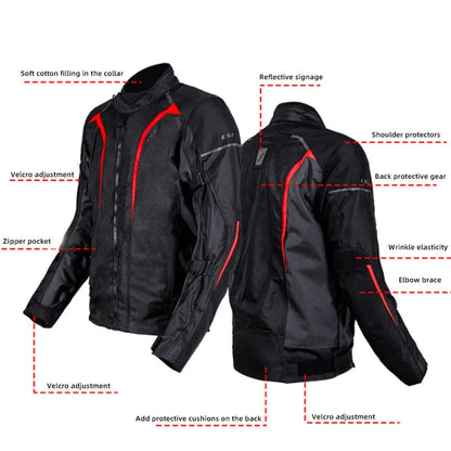 LS2 MJ 145 Riding Jacket 4 seasons