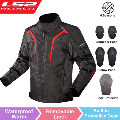 LS2 MJ 145 Riding Jacket 4 seasons