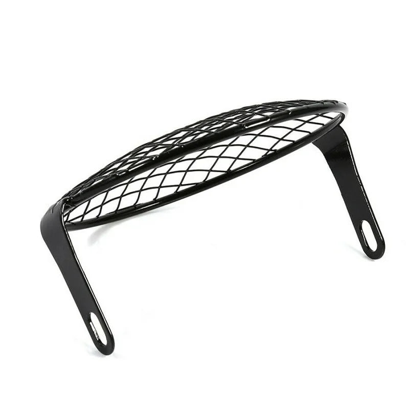 6.5" Universal Headlight Protector Retro Grill Light