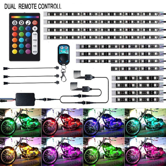 LED Light Kit Strips Multi-Color Accent Glow Neon